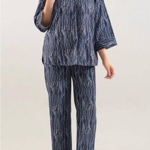 Elegant Blue Women's Dress